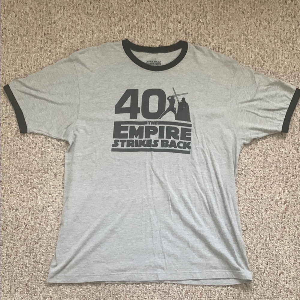 Gray Star Wars Graphic T-Shirt